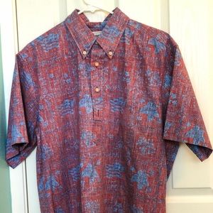 Reyn Spooner Aloha Shirt Lahaina Sailor Pullover